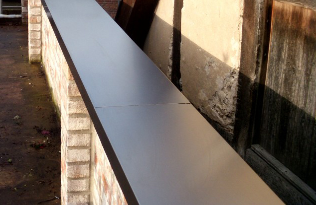 Mauerabdeckung Attikaabdeckung H he 25 mm 1 0 mm dick Mauerabdeckung Attikaabdeckung H he 25 mm 1 0 mm dick